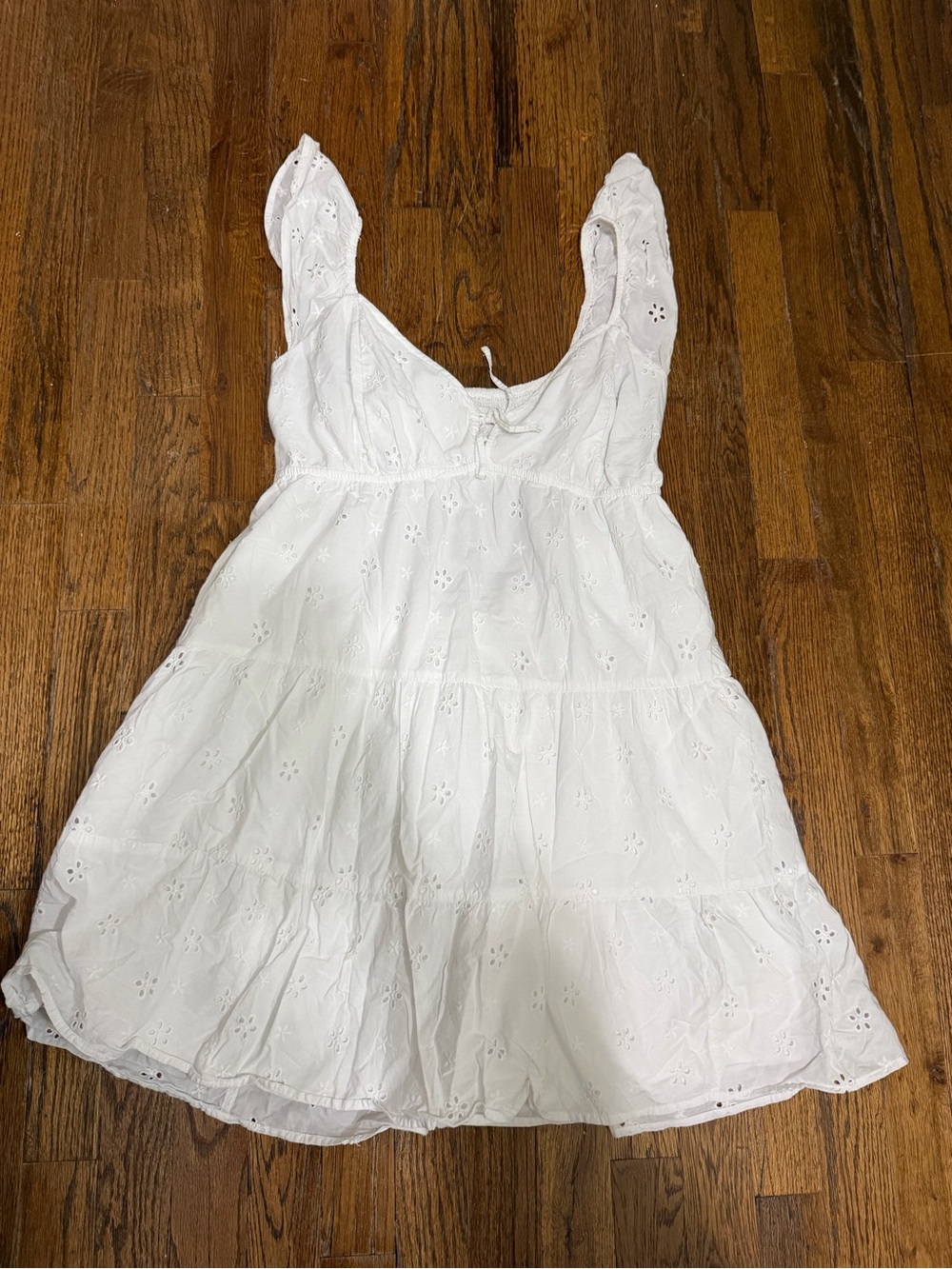 White Eyelet Sundress